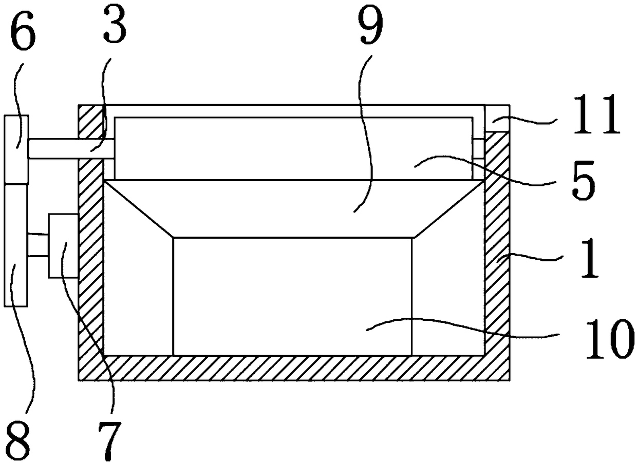 Movable recovery device for marinade of embryonated eggs