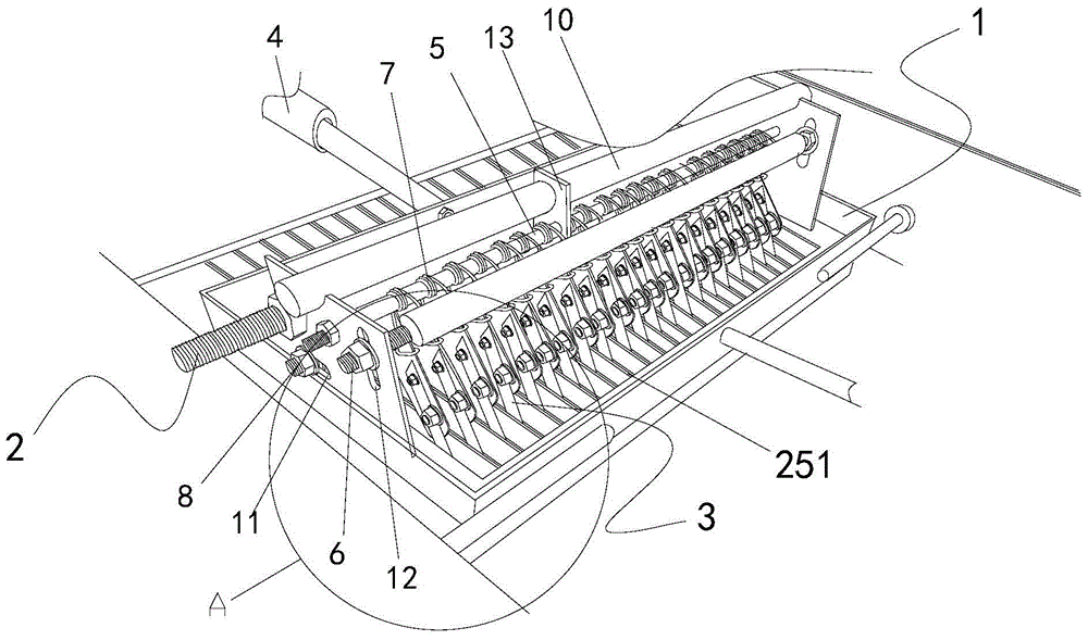 Tool assembly for a tofu cutting machine