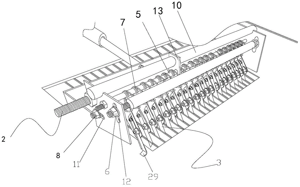 Tool assembly for a tofu cutting machine