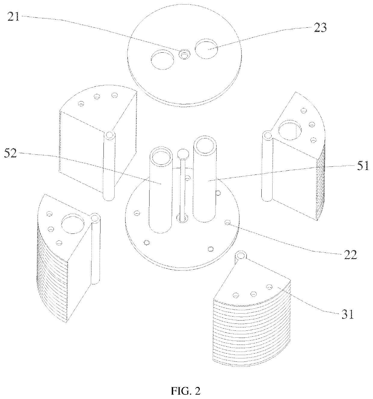 Robot and system for a medical operation of corona viruses sampling