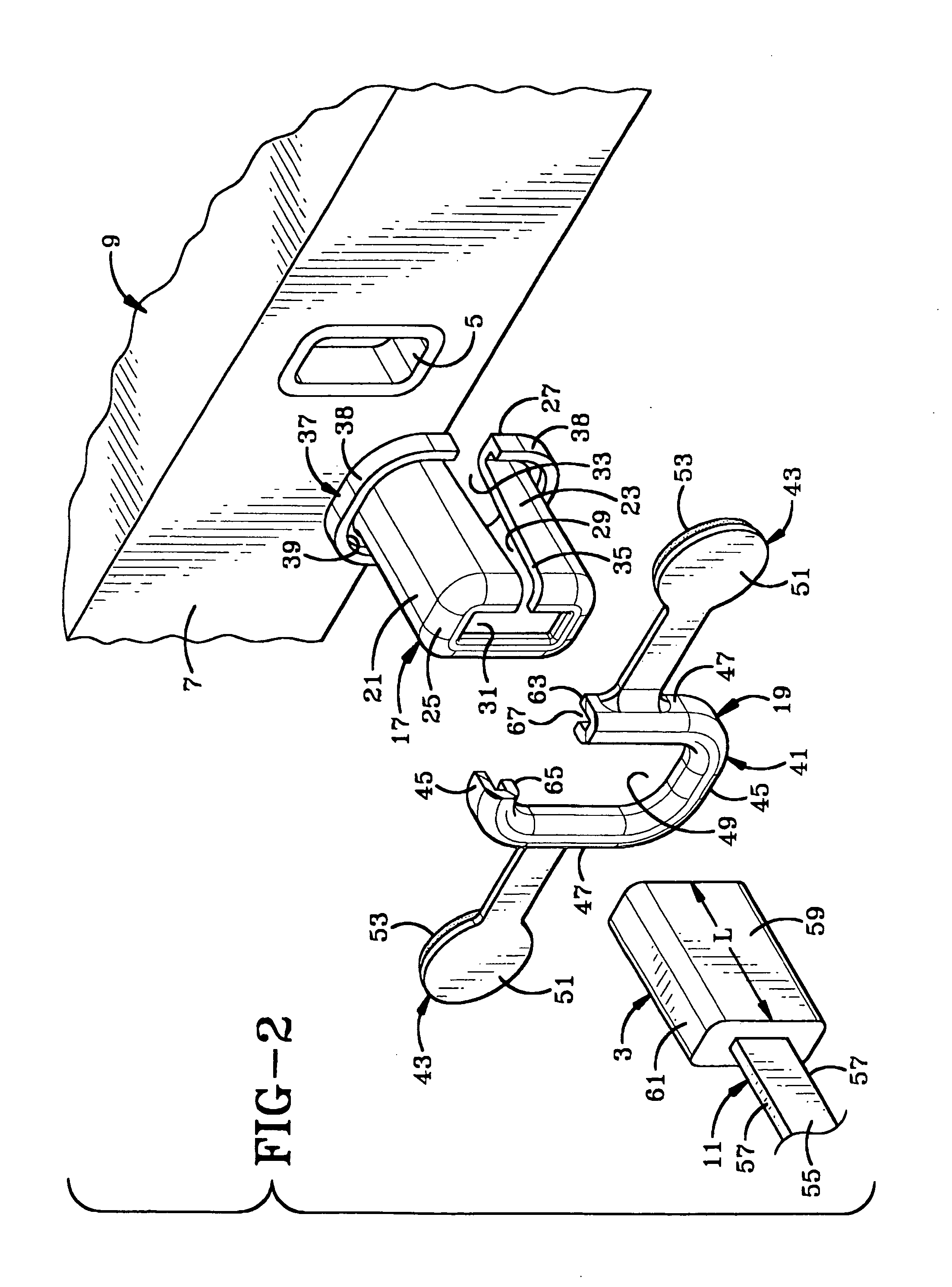 Cable attachment device