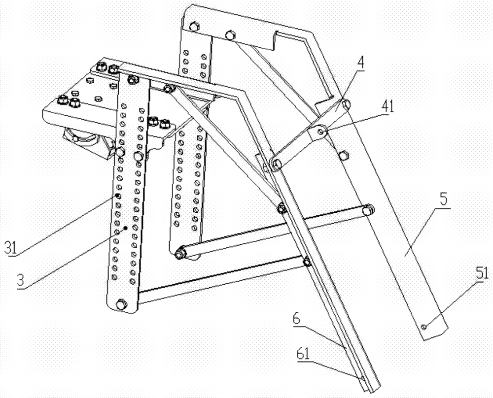 A device and method for detecting the flatness of dynamic paddy fields based on laser ranging