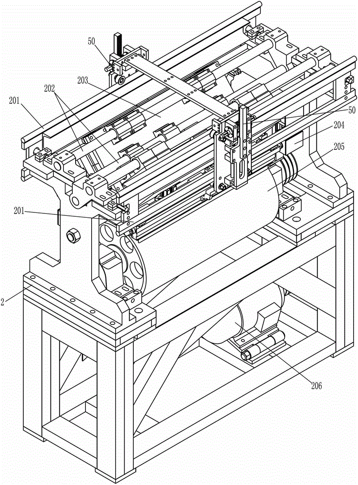 Crystal blank automatic grinding and polishing system and its docking machine