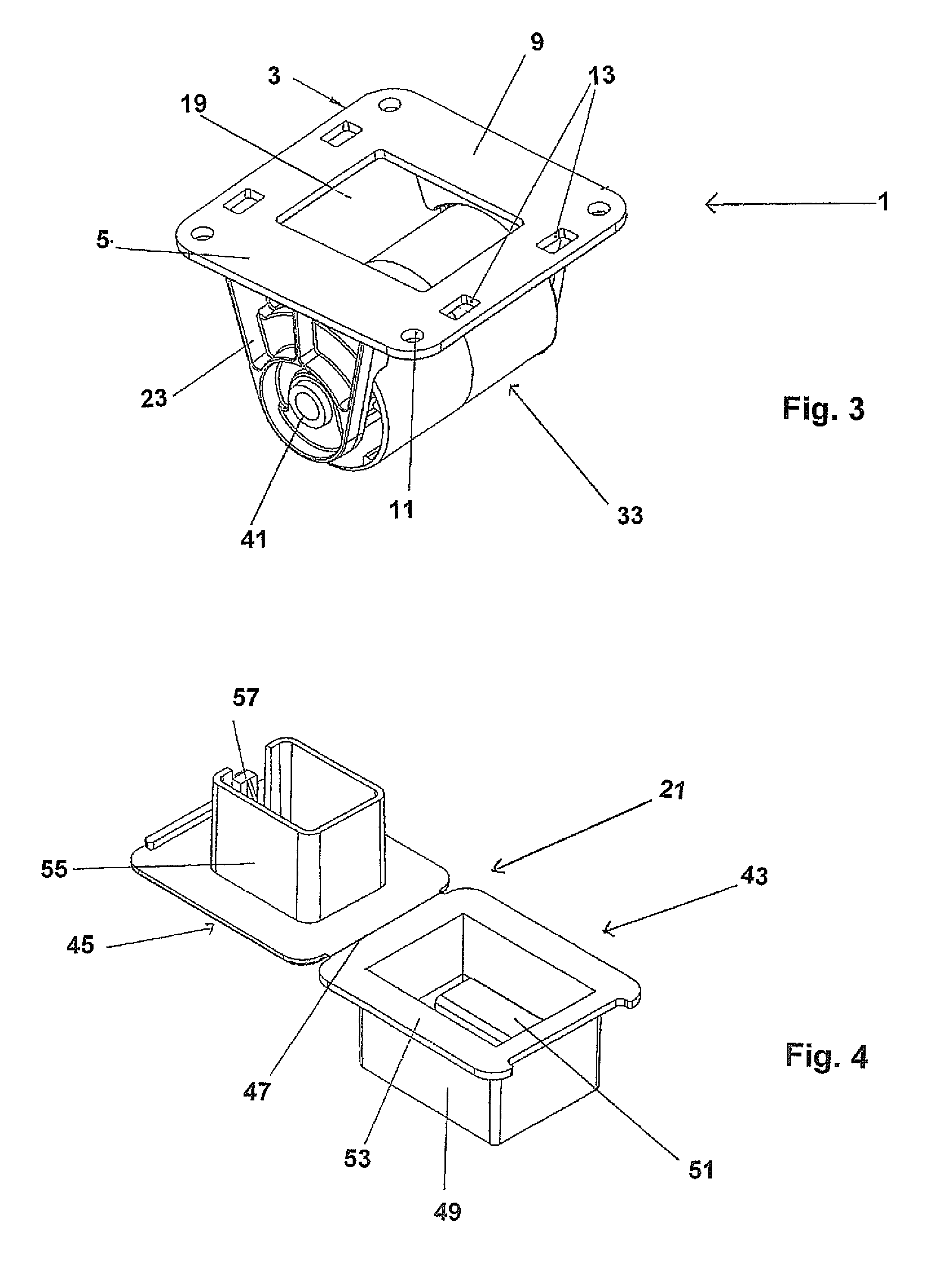 Wheeling device for a packaged article