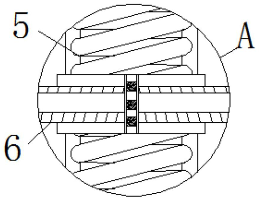 Industrial sewage treatment device without energy consumption