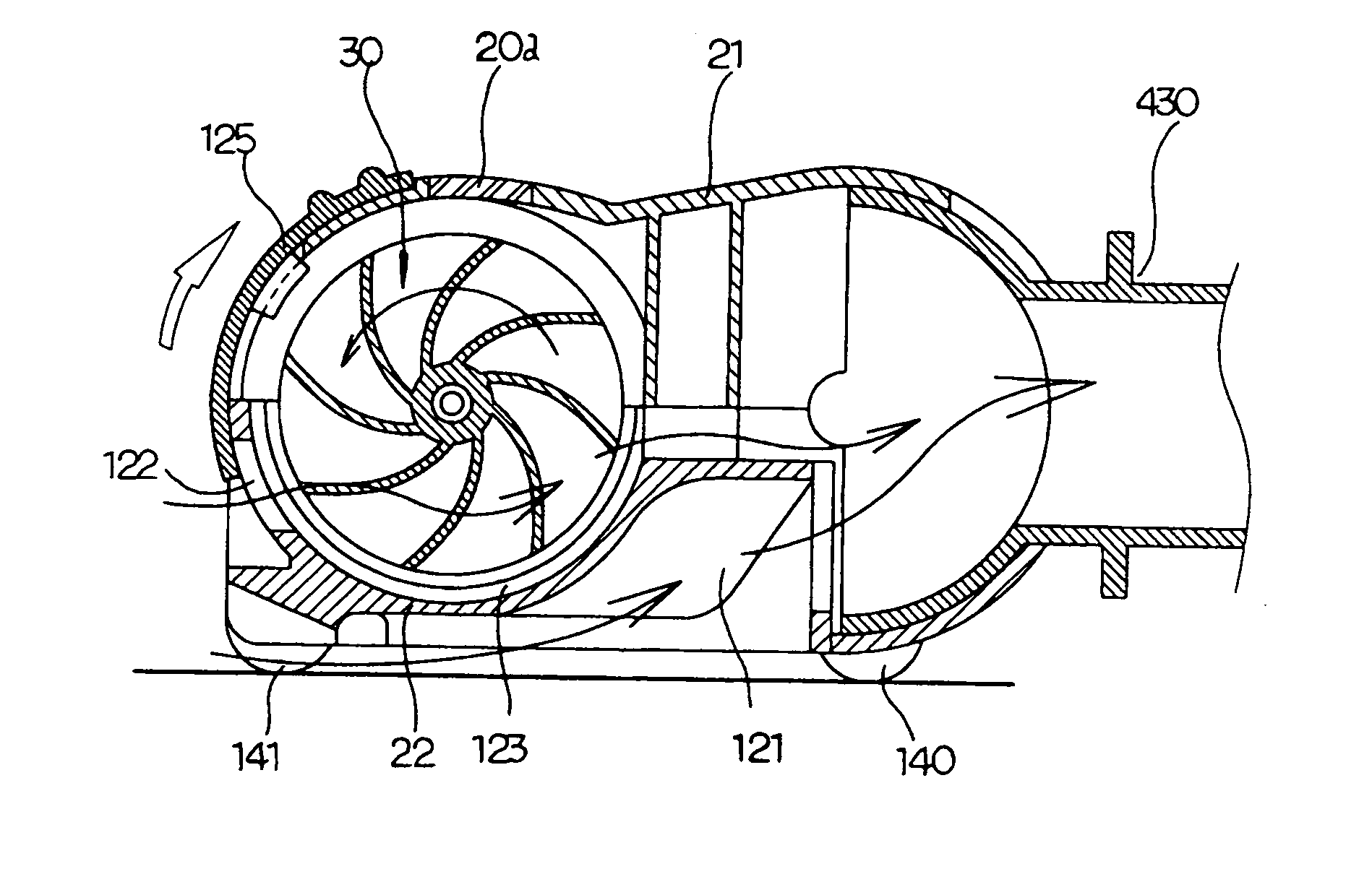 Suction head for vacuum cleaner