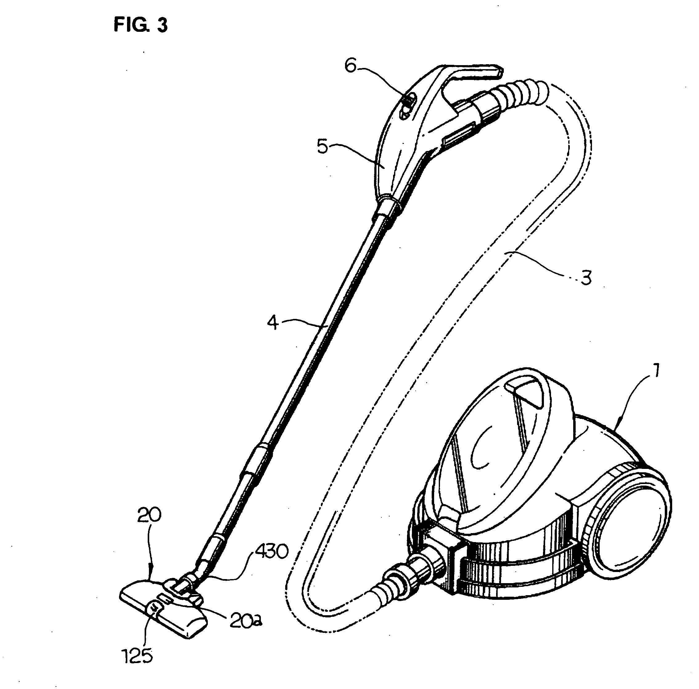 Suction head for vacuum cleaner