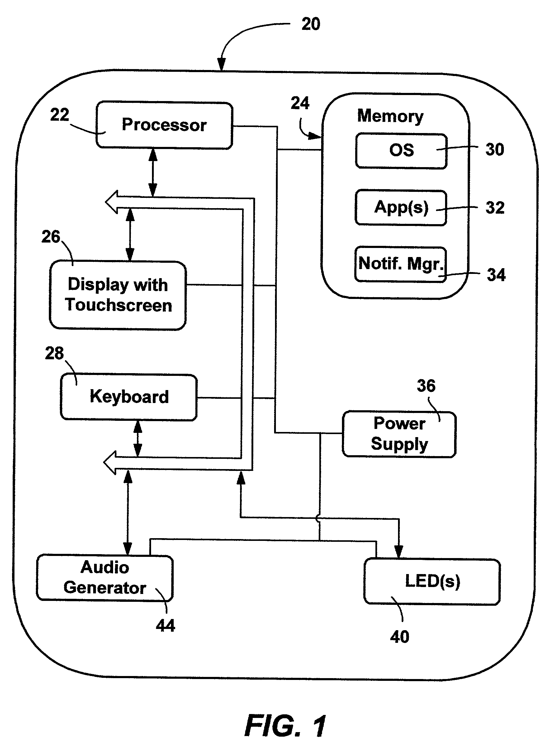 Method and system for searching for words and phrases in active and stored ink word documents