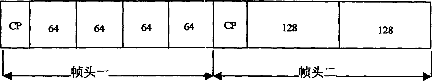 Synchronous method of orthogonal freuency division multiplex in broadband radio insertion system