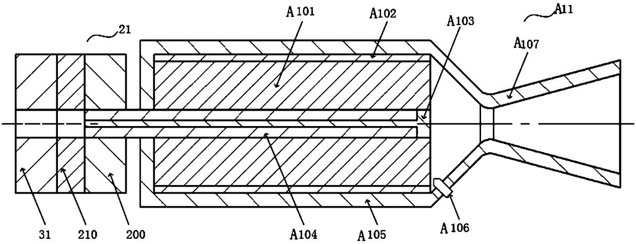 Controllable thrust multi-pulse solid rocket engine