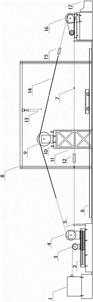 A wire detection device