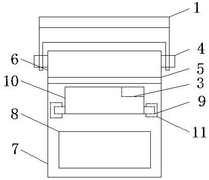 Mobile wireless power comprehensive test device