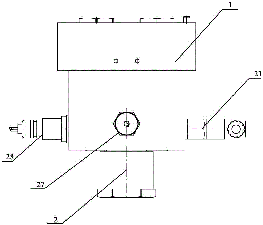 An adsorption double-tower drying device