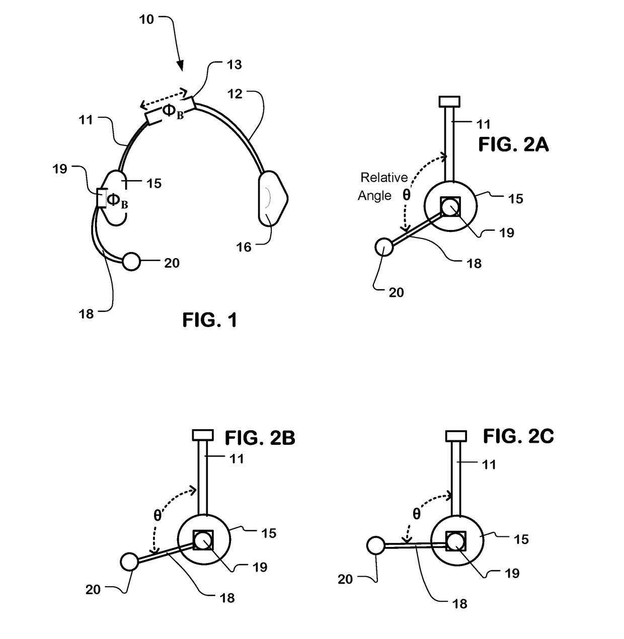 Headset with Magnetic Frictional Coupler