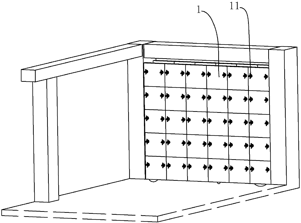 Wall pouring formwork