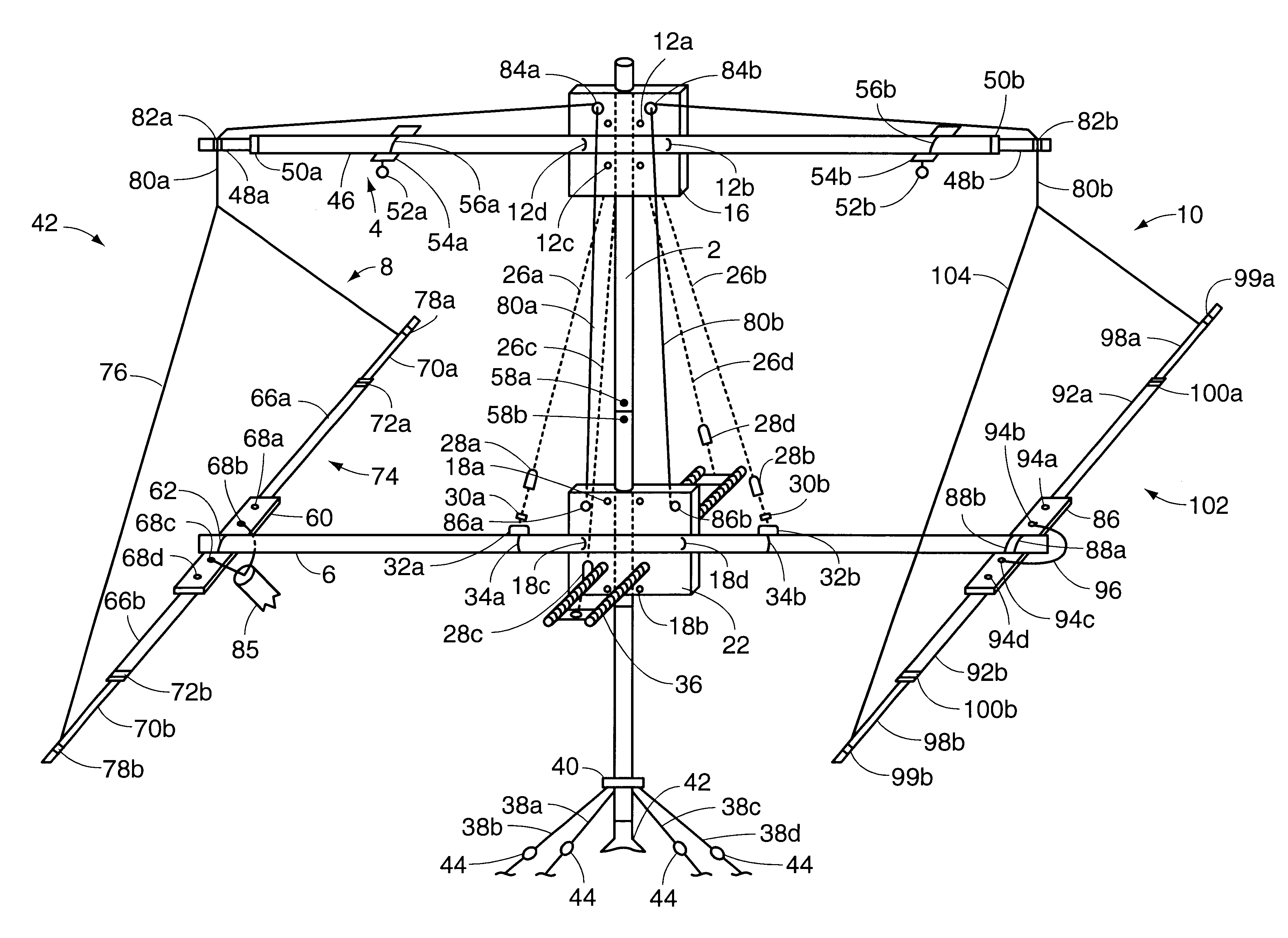 Loop antenna assembly