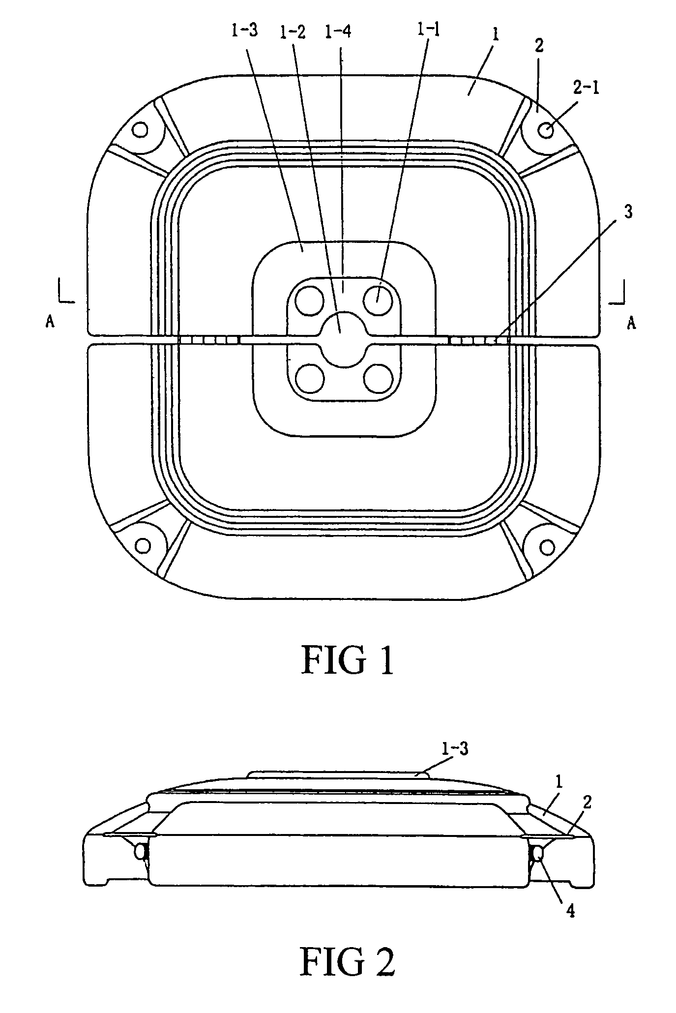 Water-injection rack base for mast