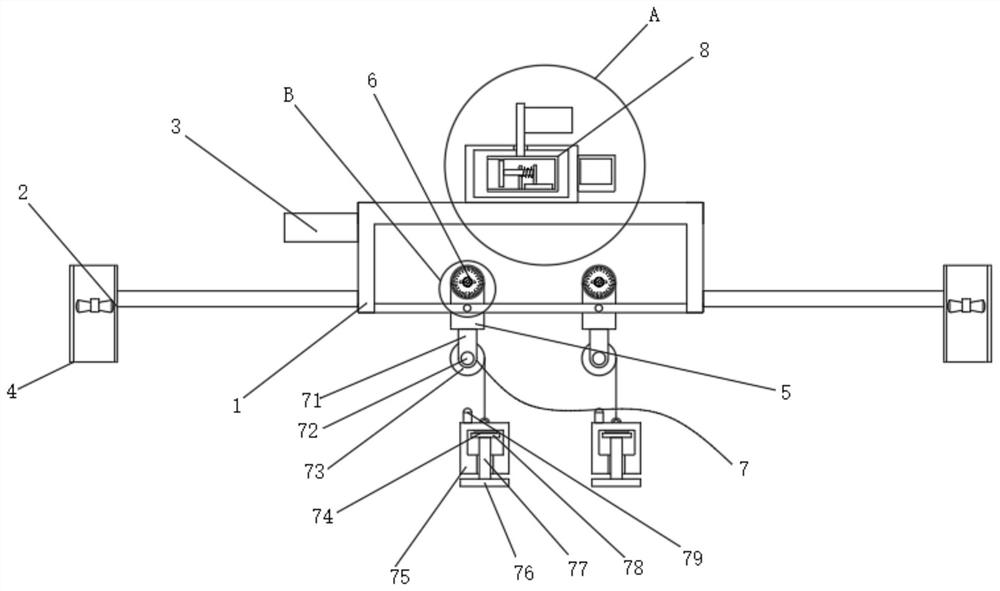 Control platform of unmanned aerial vehicle surveying and mapping device