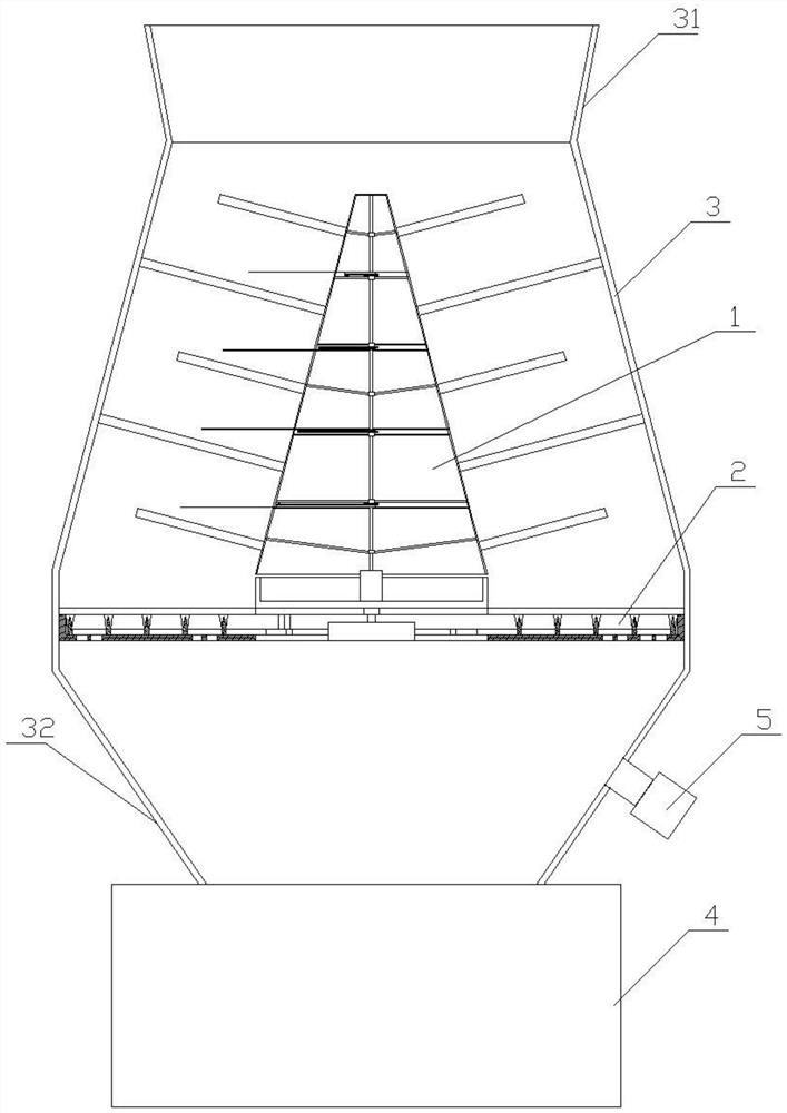 A glass fiber continuous crushing equipment and waste silk processing method