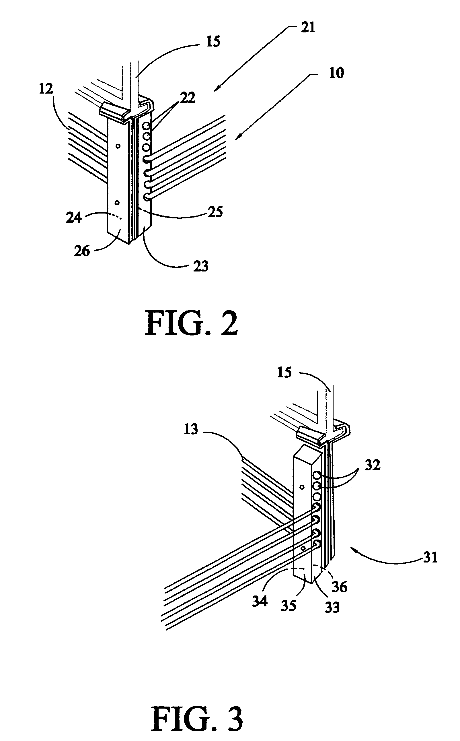 Tarp bow storing apparatus