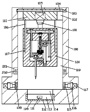 An improved sheet metal crosscutting line