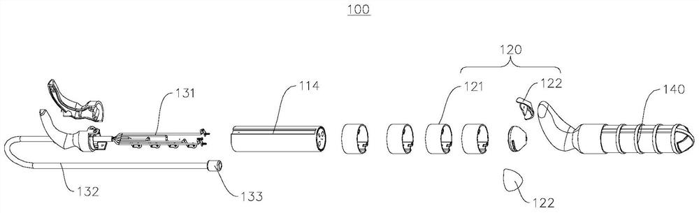 A vaginal and cervical electrical stimulation probe system and its application method