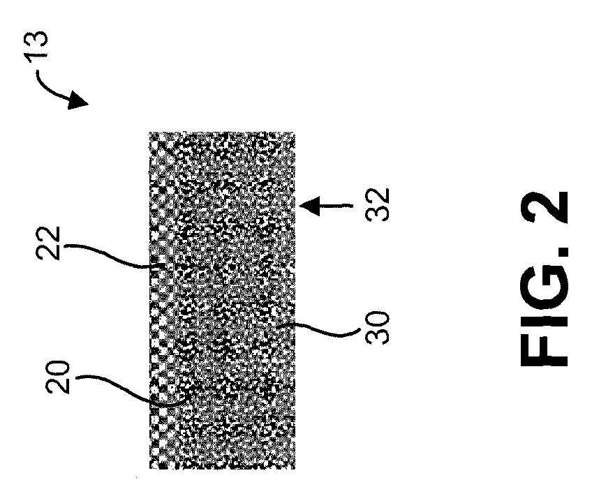 Thermal degradation and crack resistant functionally graded cemented tungsten carbide and polycrystalline diamond