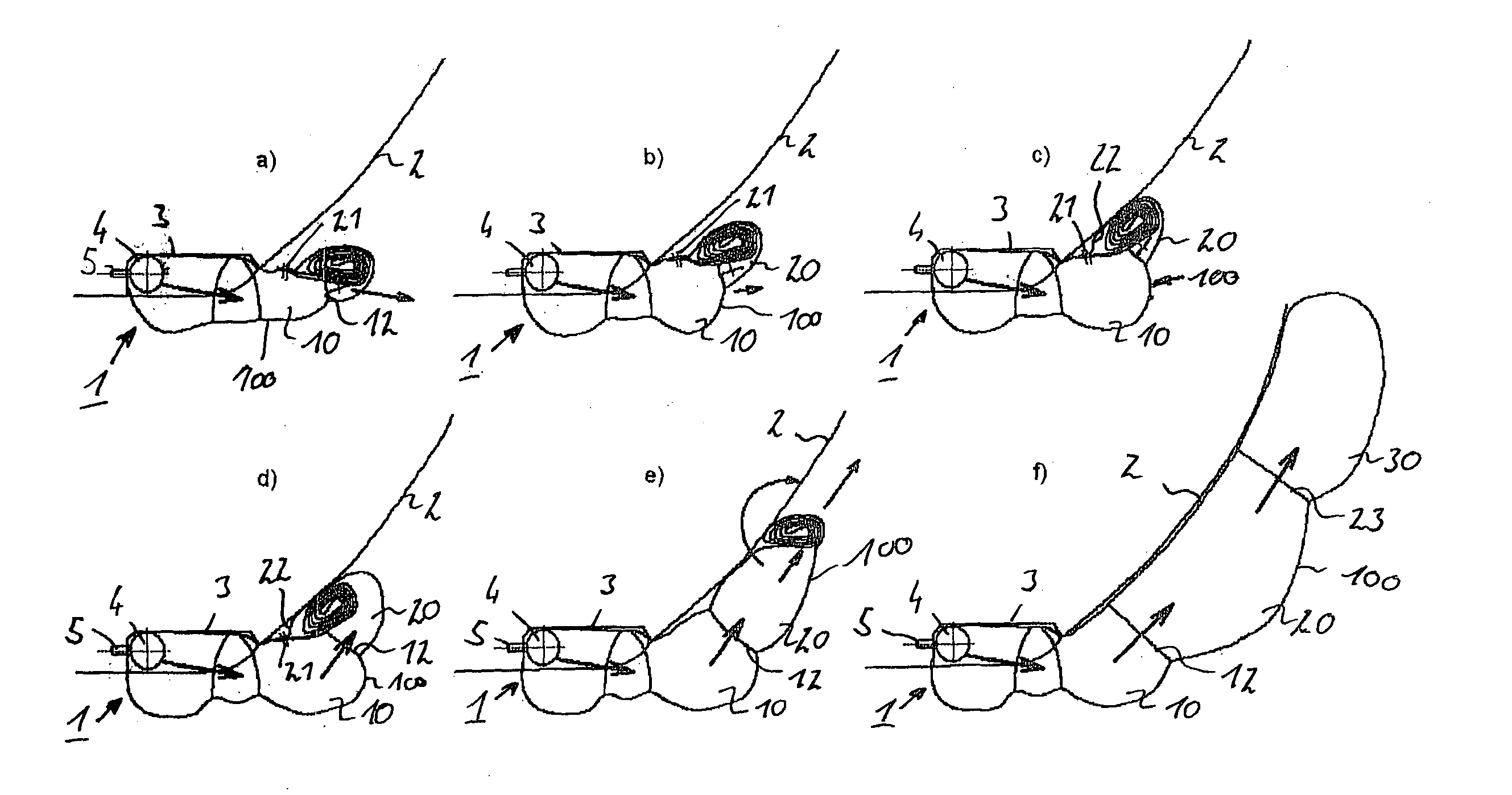 Apparatus for Protecting the Knee Region of a Vehicle Occupant