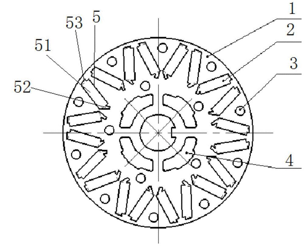 Low-power sine wave motor