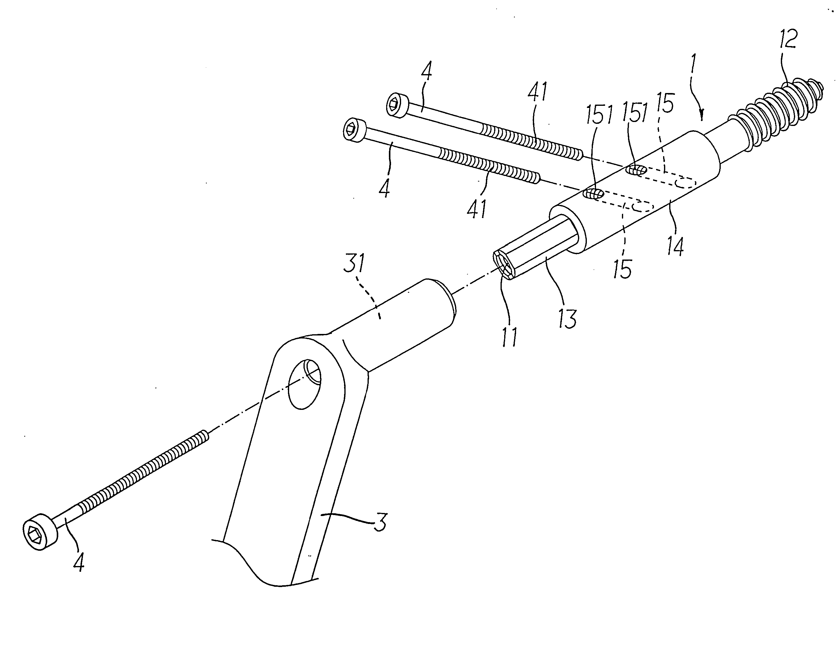 Interlocking hip screw