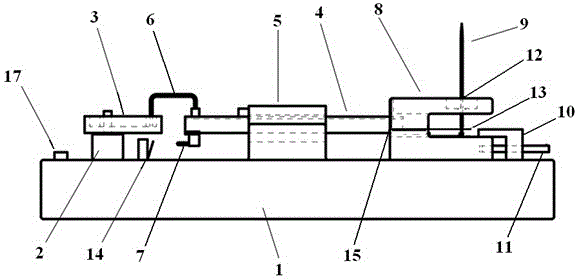 Eccentric wheel type automatic needle threading machine