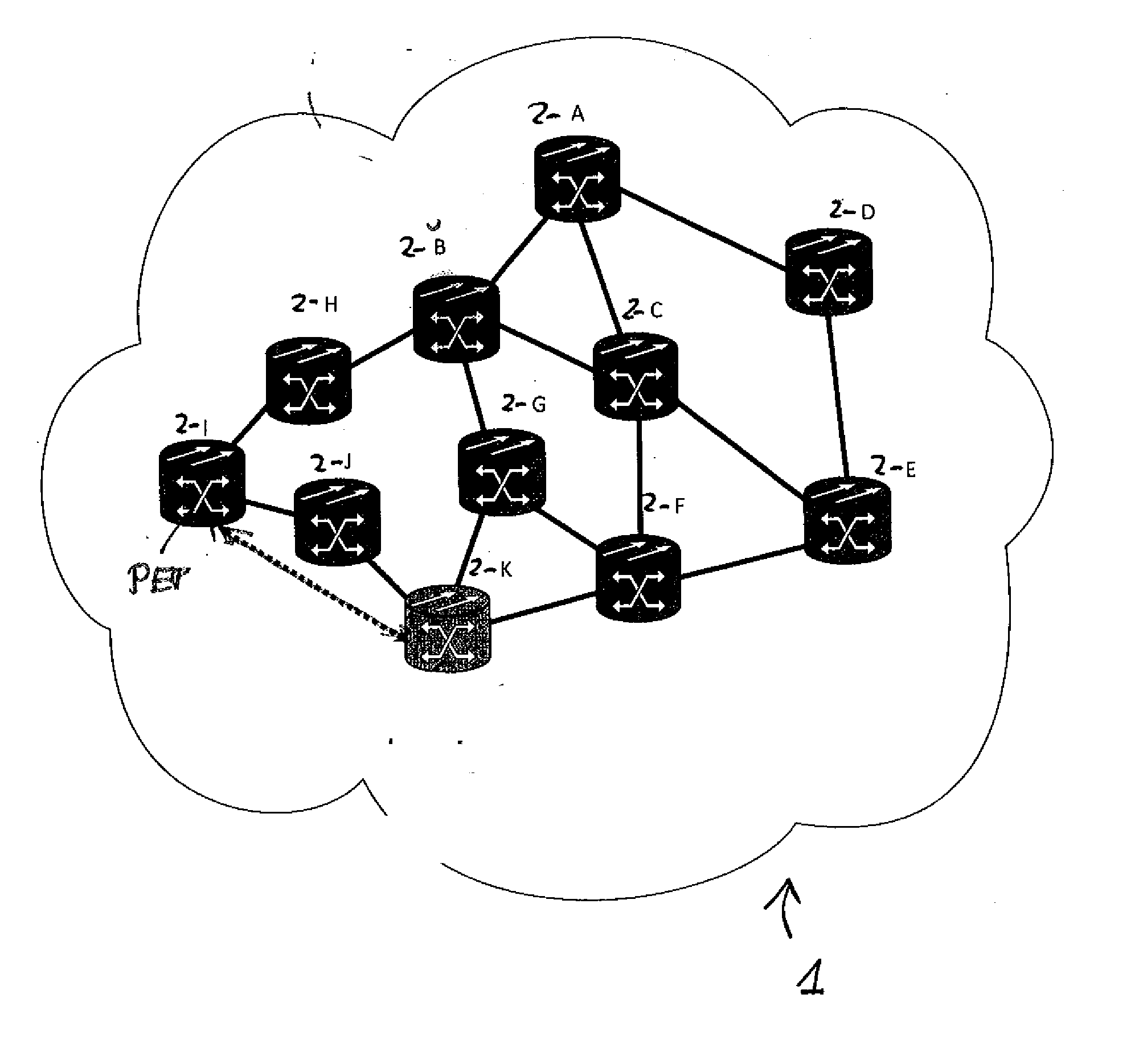 Network with a network wide extended policy framework