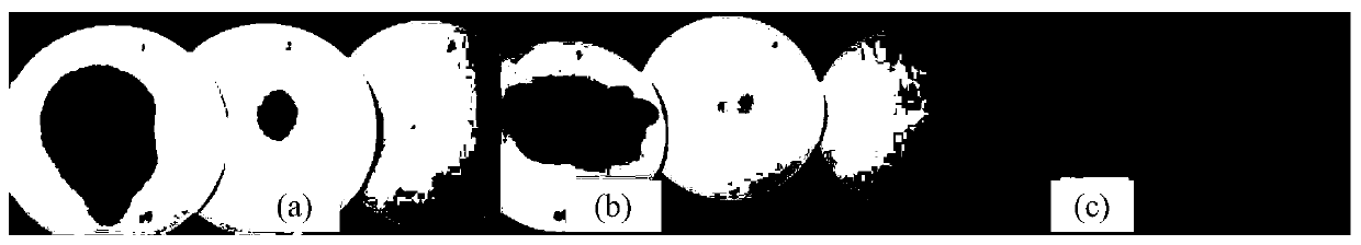 A composite treatment method for radioactive waste oil