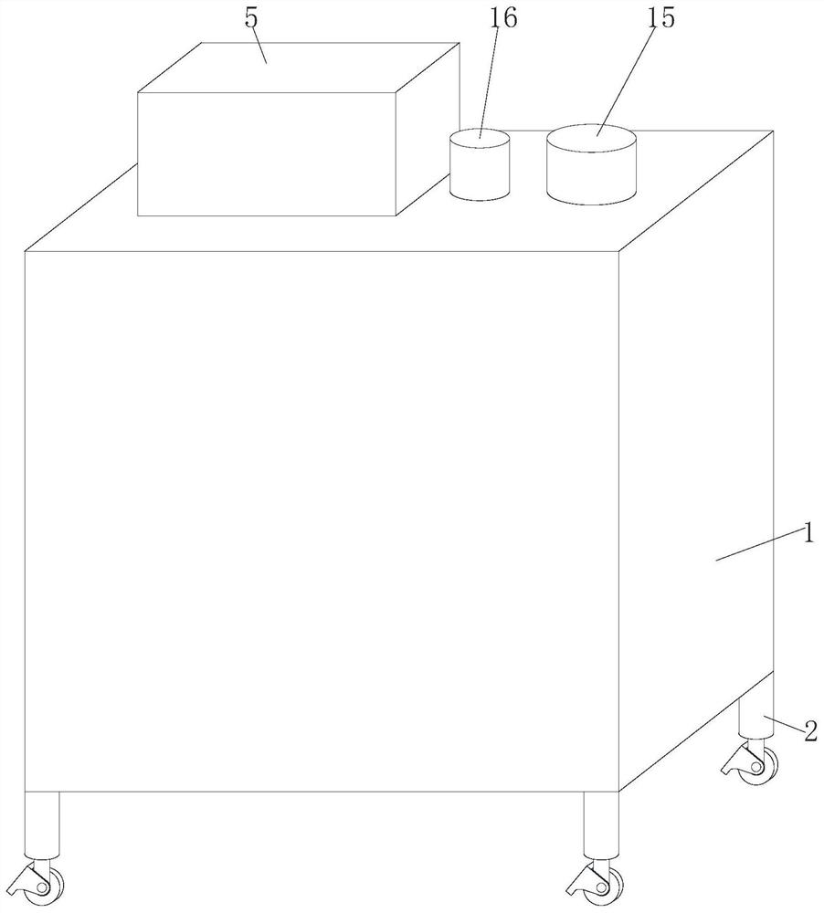 Ceramic raw material stirring device