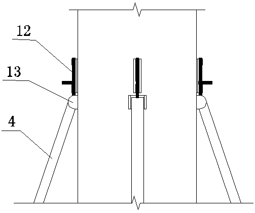 Umbrella formwork support system