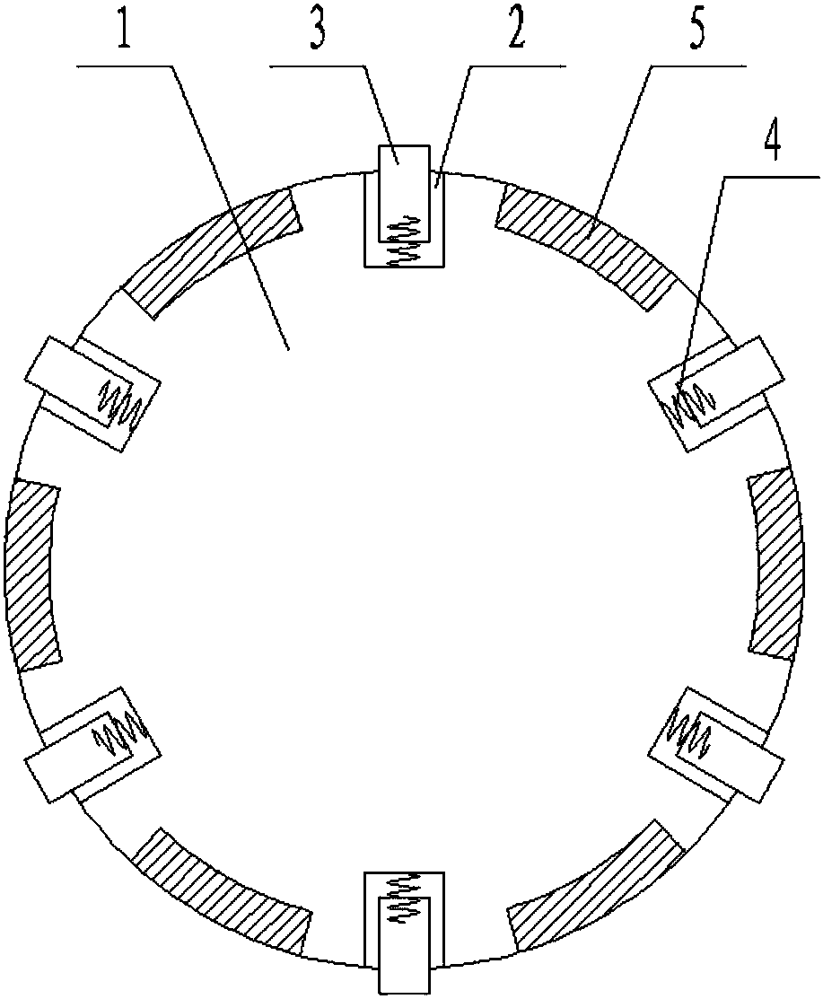 Quick-plug anchor bolt structure based on environmental protection