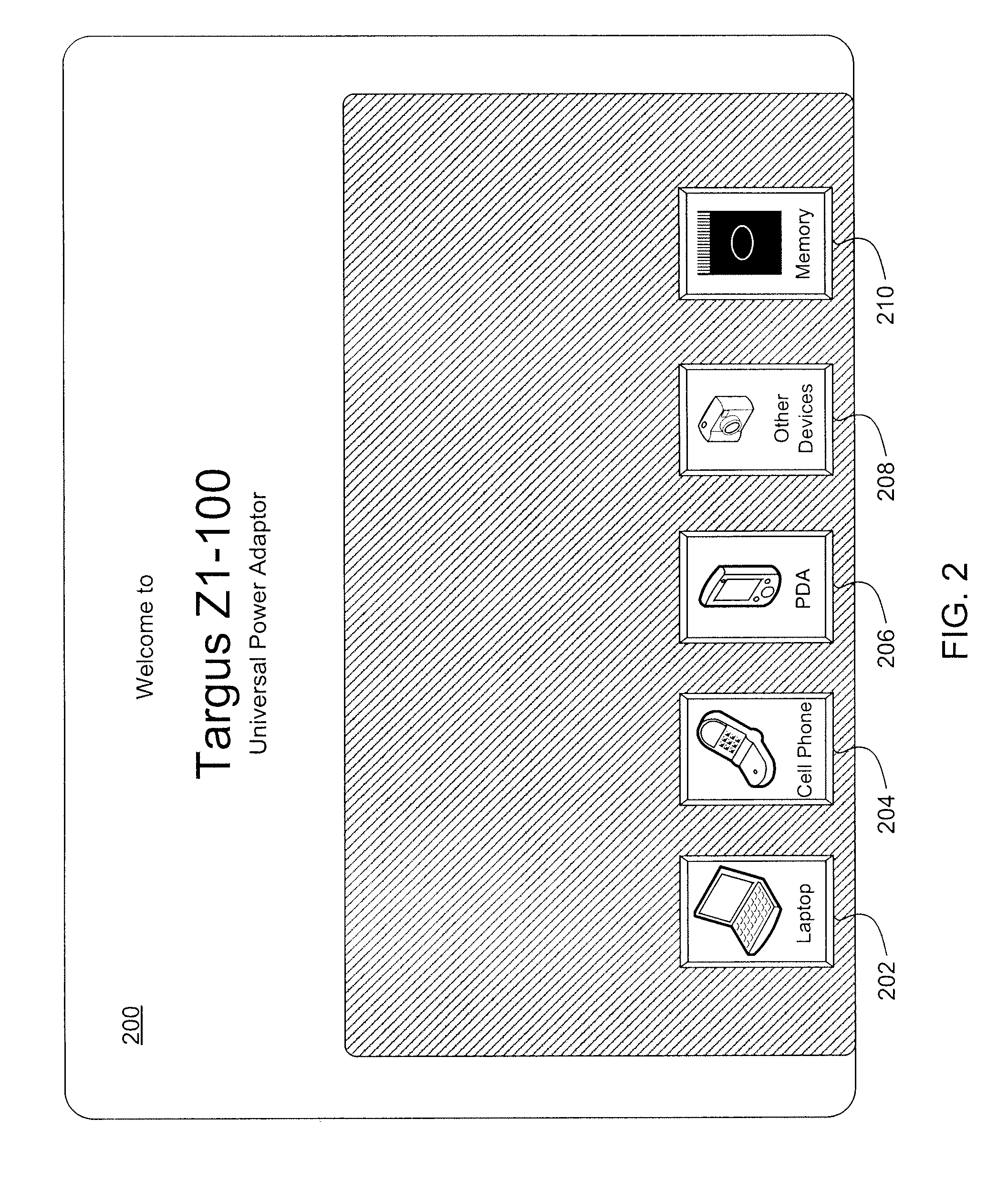 Programmable power adaptor