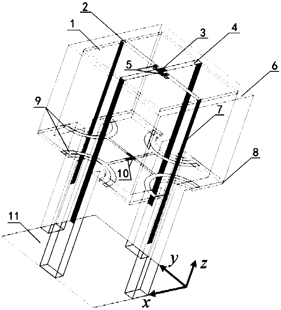 Novel two-dimensional/three-dimensional combined dual-polarization ultra-wideband wave absorbing structure