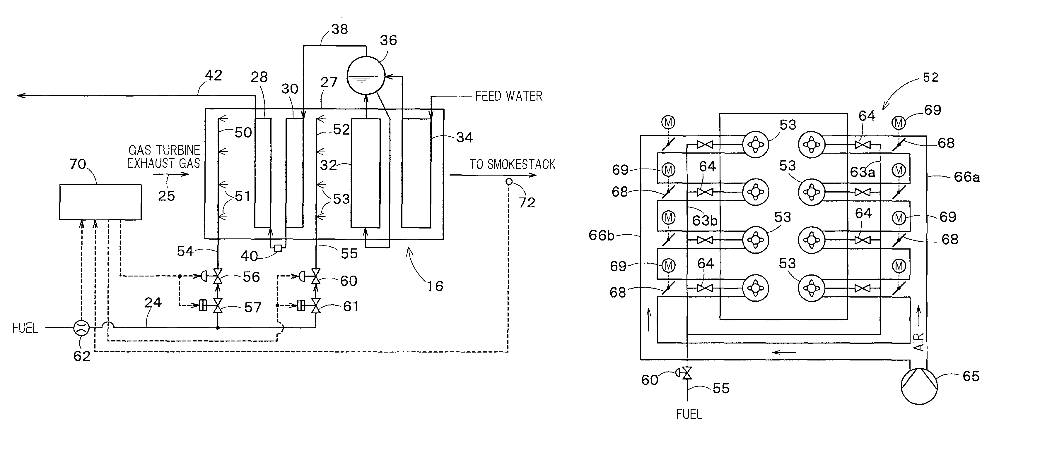 Heat recovery steam generator and power plant