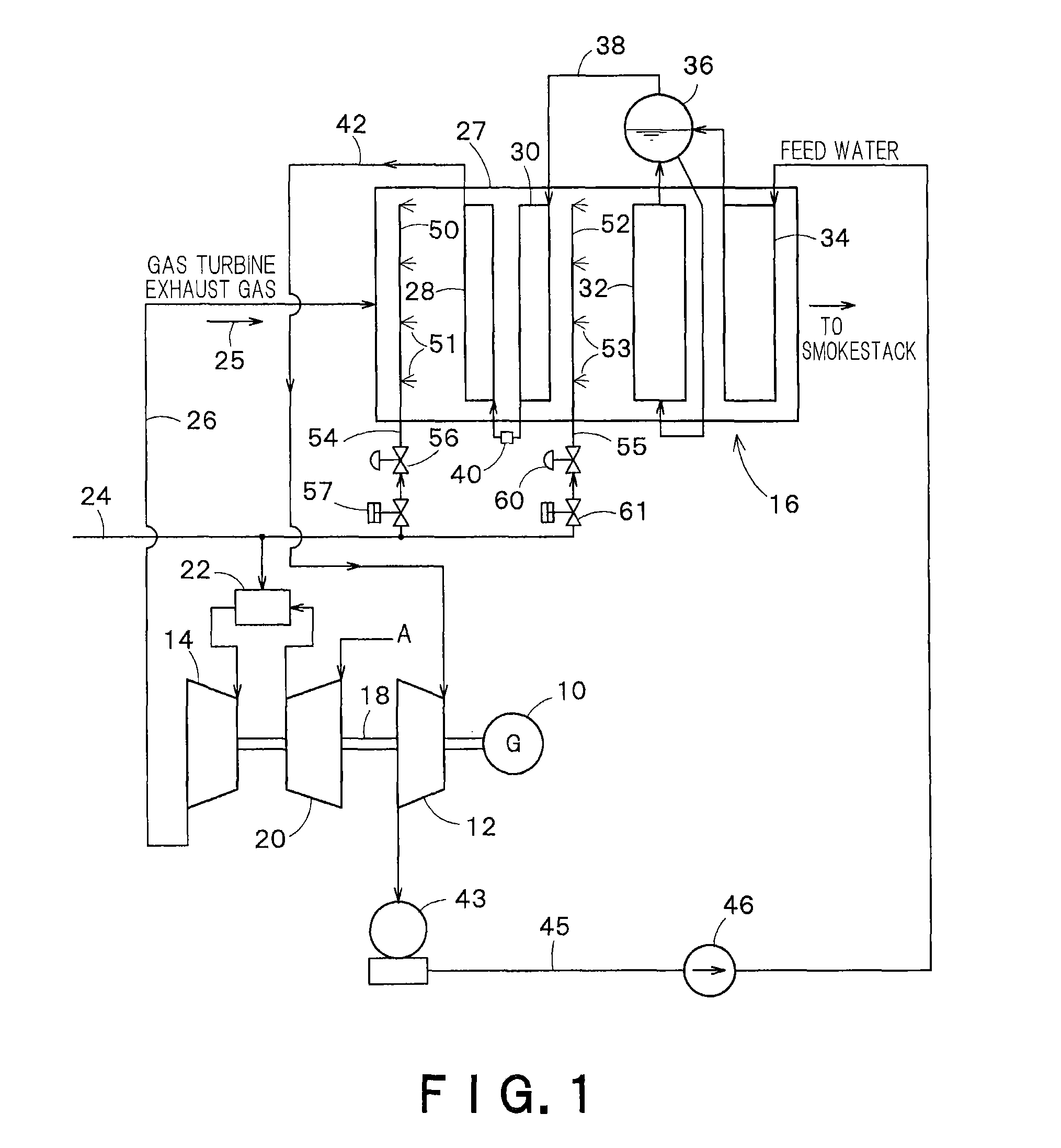 Heat recovery steam generator and power plant