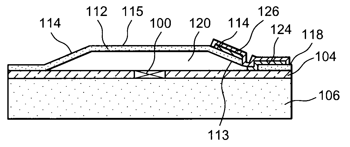 Sealed cavity and method for producing such a sealed cavity