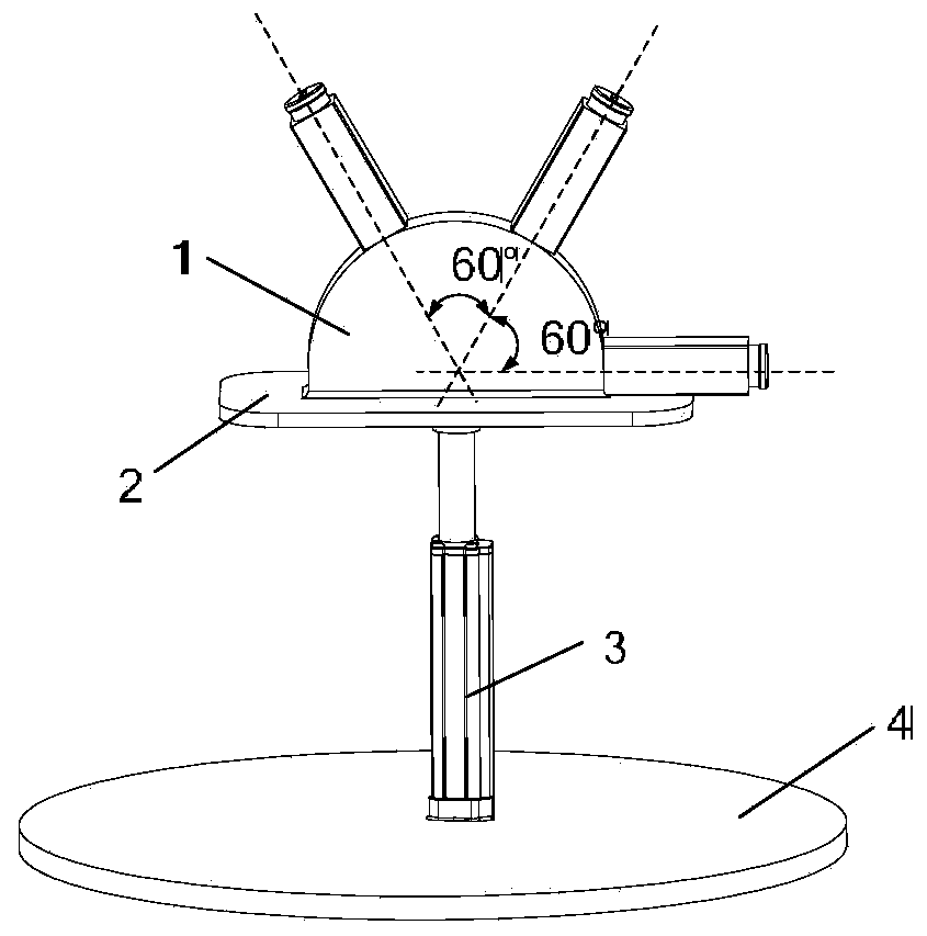 A vehicle-mounted adjustment platform for tunnel image acquisition and its implementation method