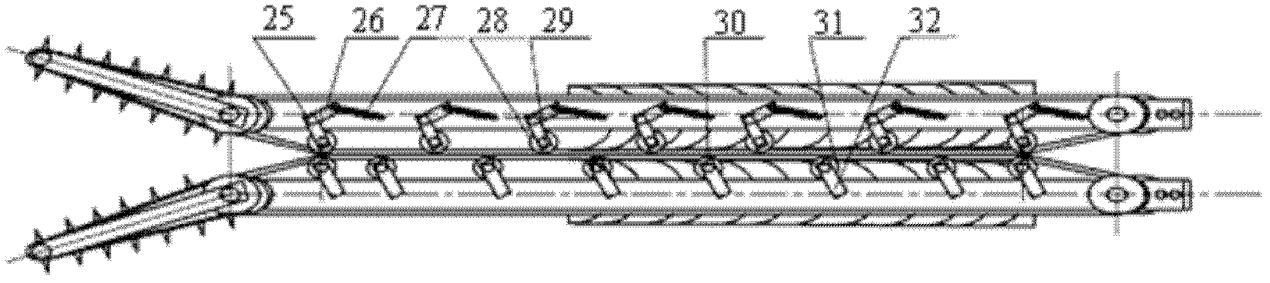 Corn bionic picker and picking method