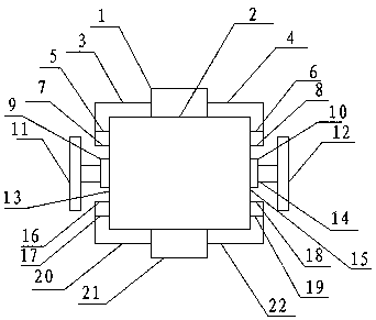 Permanent magnetoresistive speed reducer