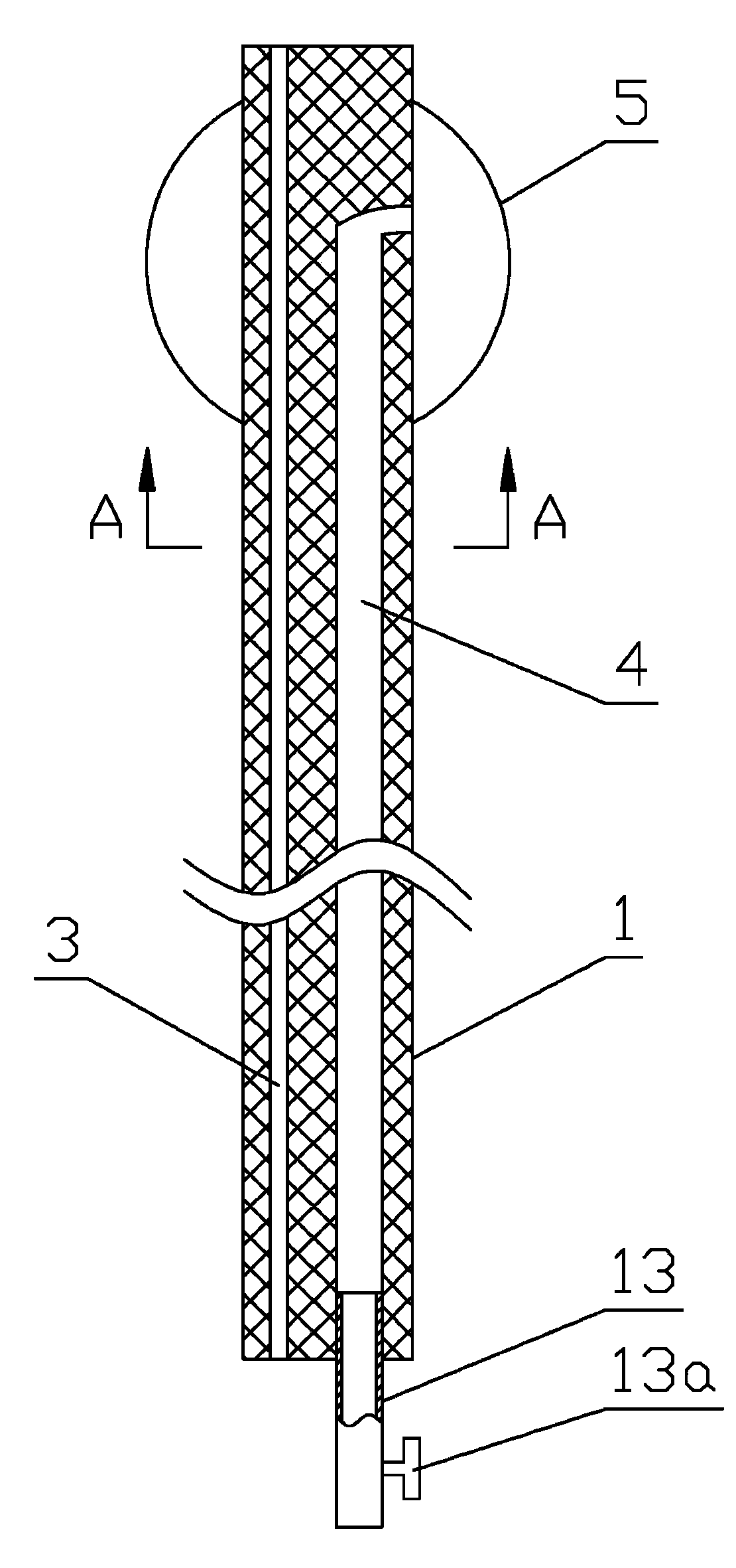 Embolectomy and thrombolysis device for visceral arterial embolism