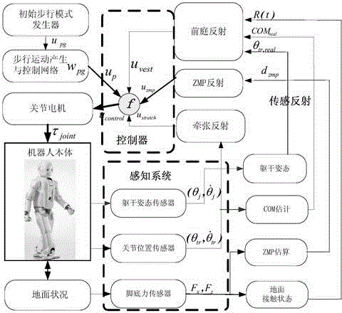 Humanoid robot gait generation method