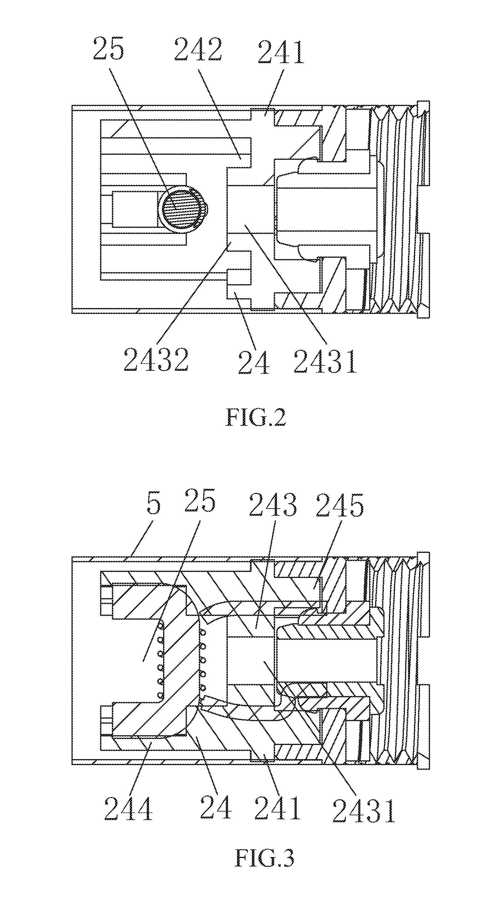 Vaporizer device of cotton-free electronic cigarette