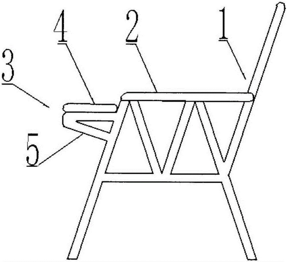 Seat with tray