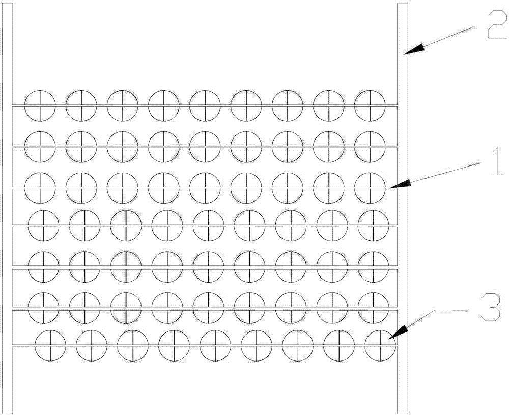 Testing method and testing device for fog-droplet deposition on basis of similarity of crop porosity