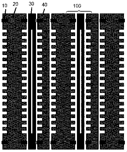 Fuel cell structure with self-humidifying function